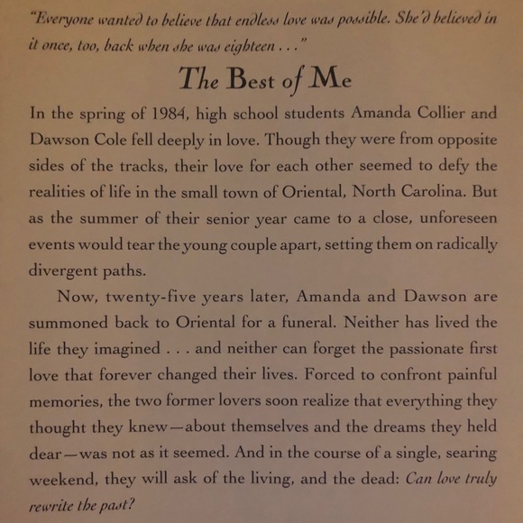 Lot of 4 romance novels, including Nicholas Sparks - Picture 2 of 6